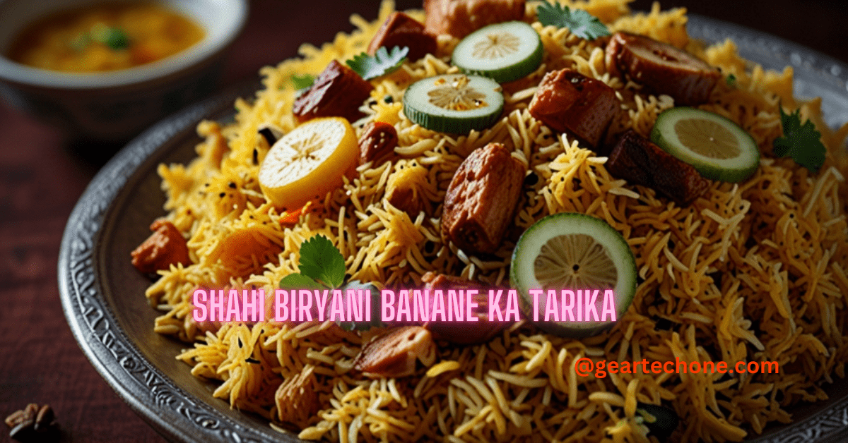 shahi biryani banane ka tarika