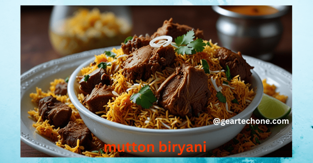 mutton biryani